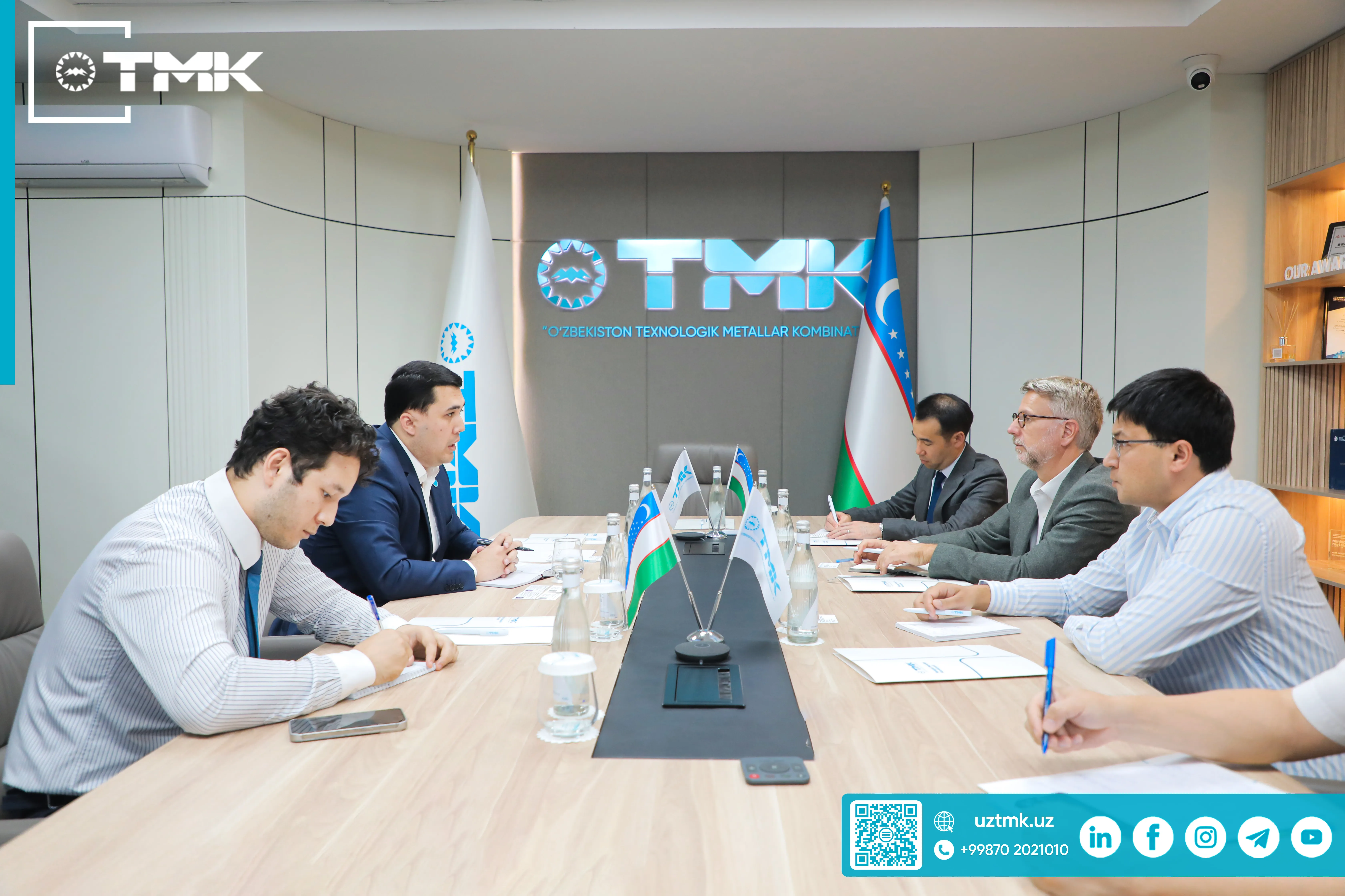 TMK and AECOM Discuss Cooperation Prospects under the PGI/TCTR Program