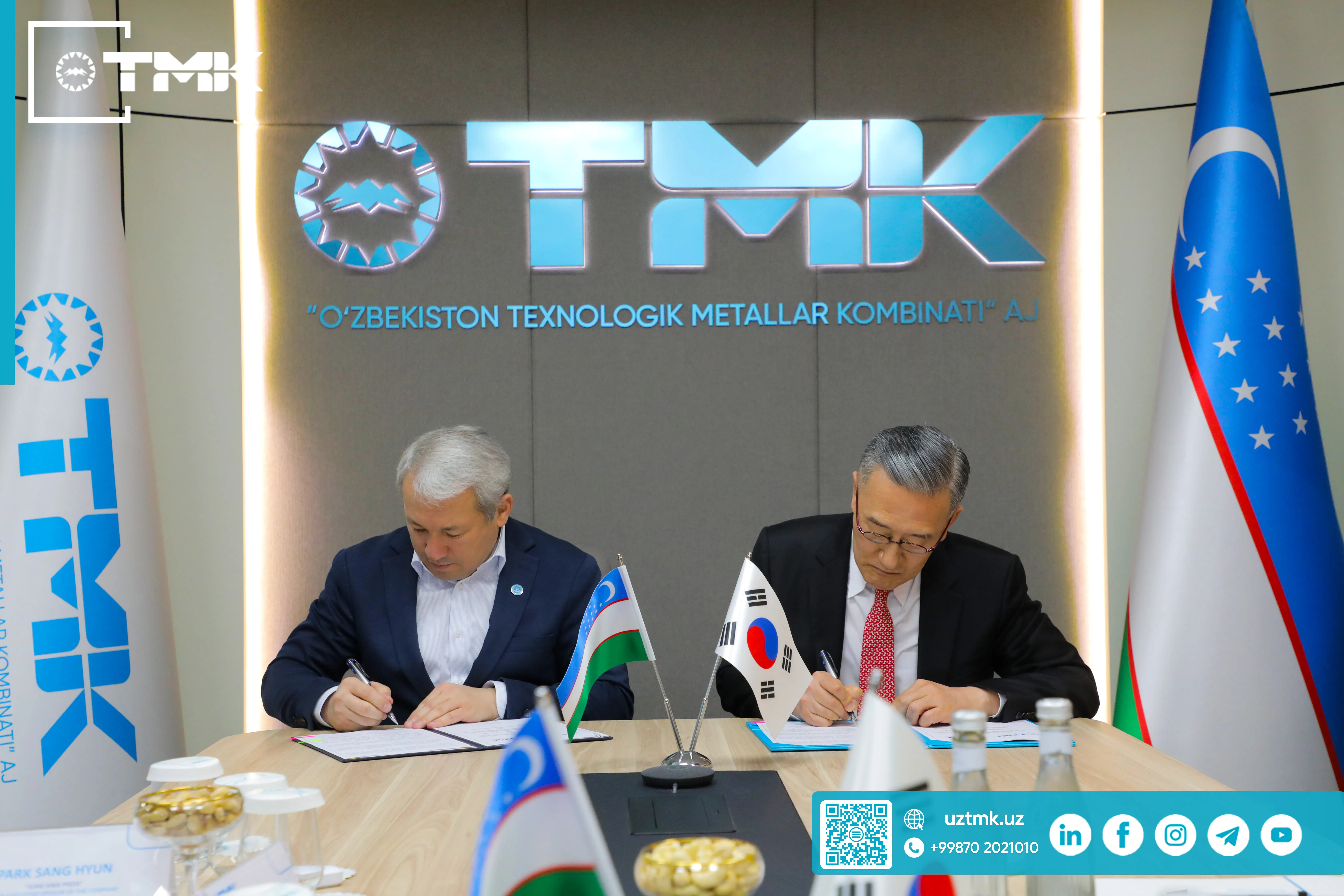 TMK-KOREA: LONG-TERM INDUSTRIAL COOPERATION ON TECHNOLOGY TRANSFER