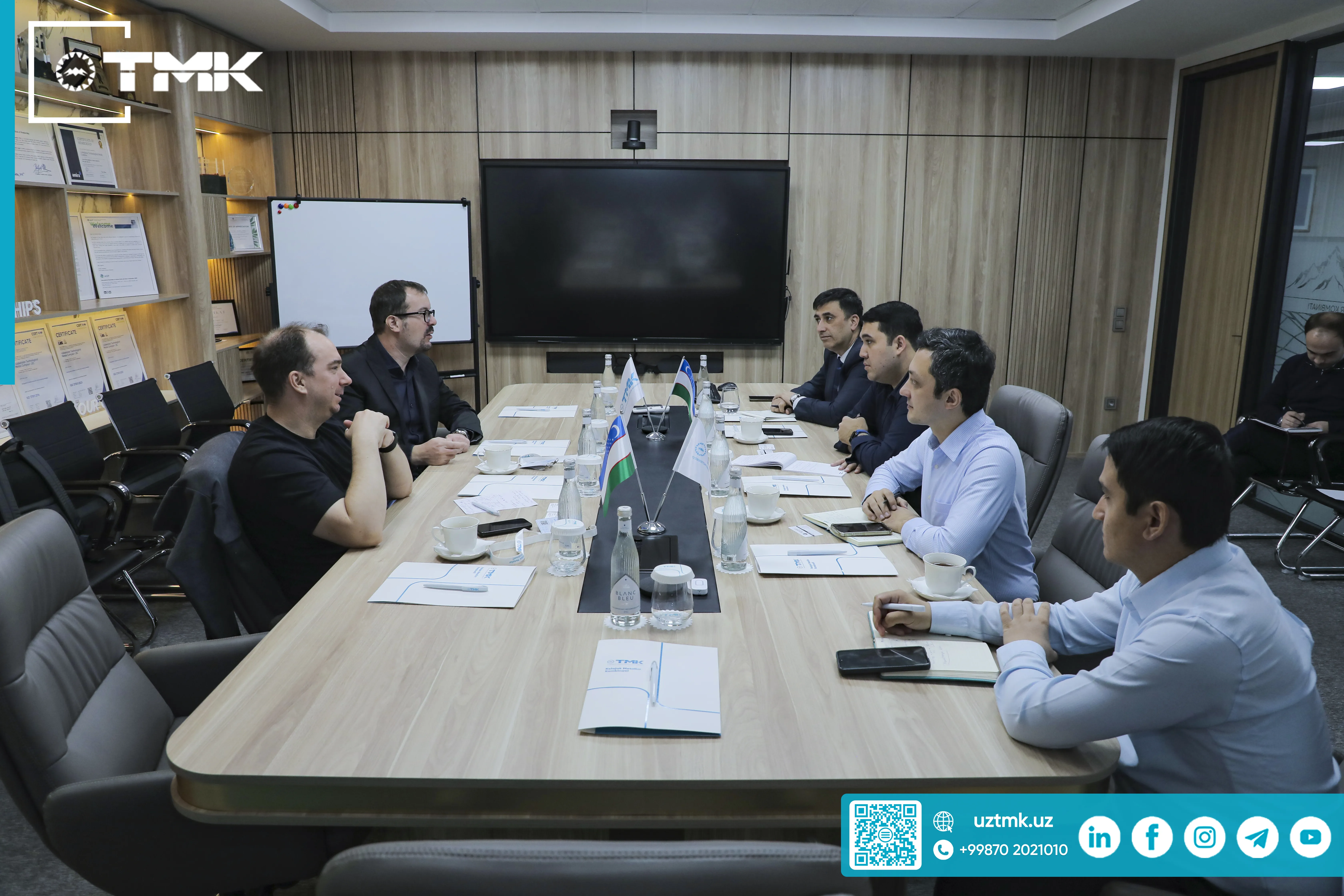 TMK and Germany's CRONIMET Discuss Expanding Industrial Cooperation