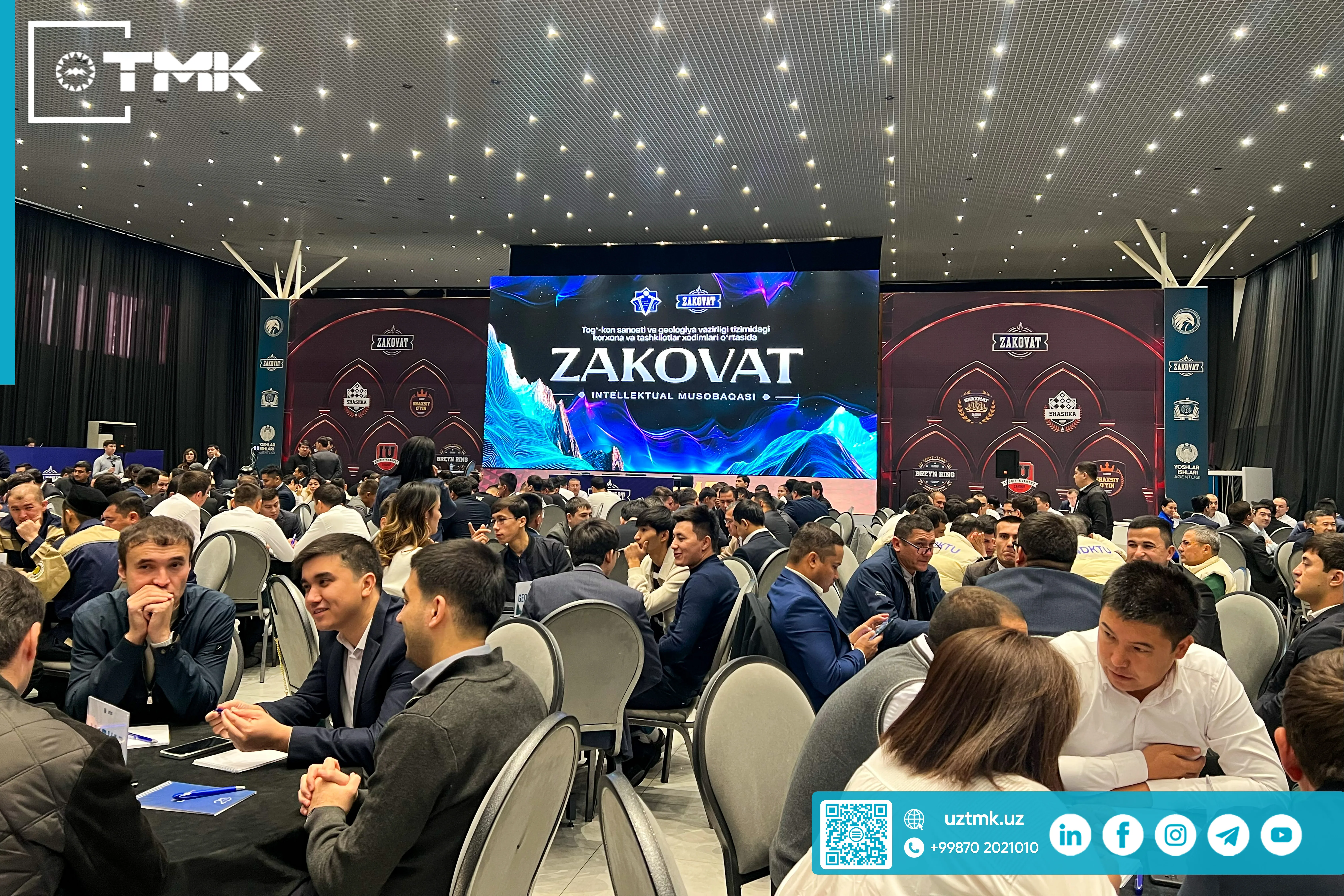 Zakovat Arenada TMK jamoalari yetakchilar safida