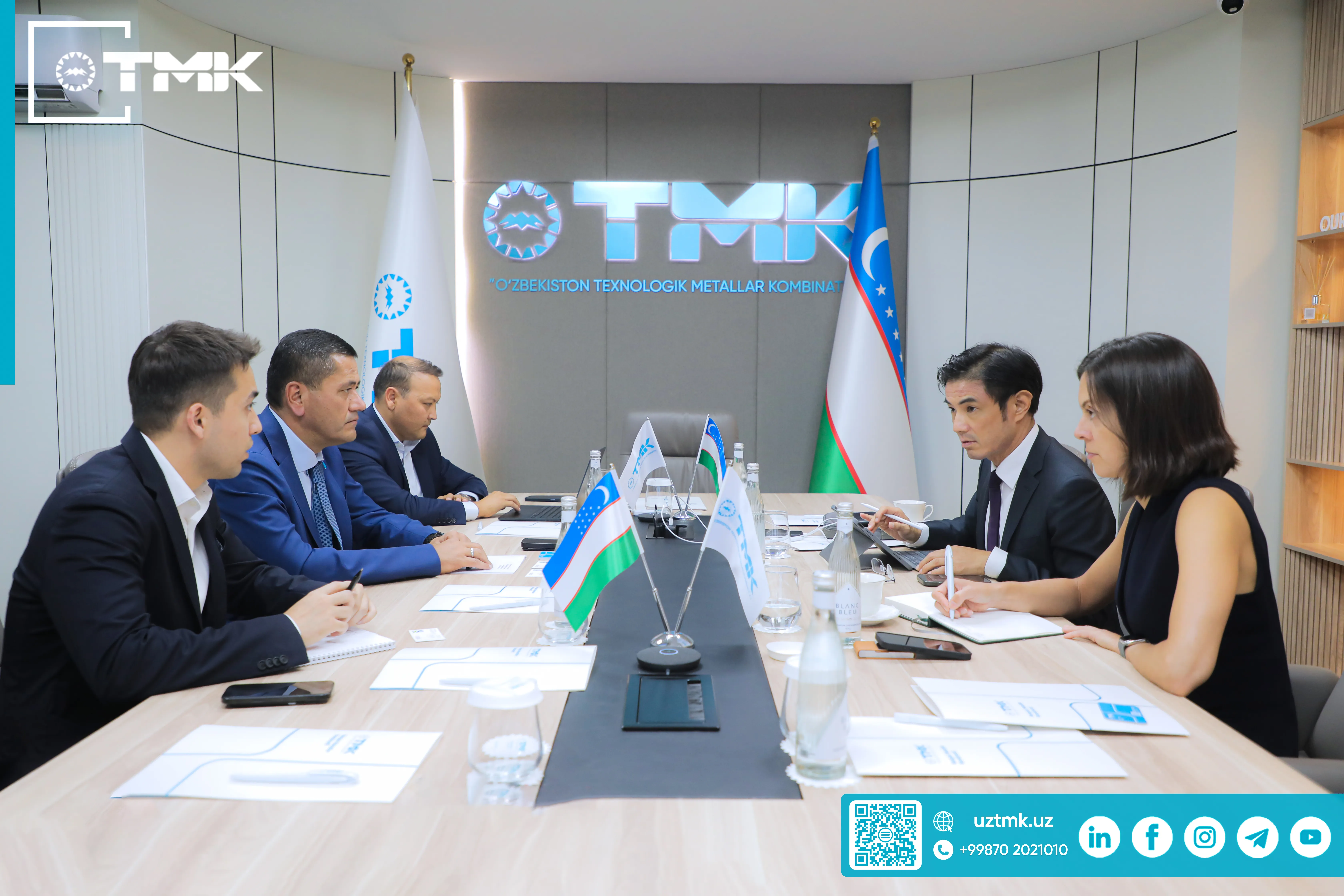  TMK and Standard Chartered Discuss Financing for Investment Projects