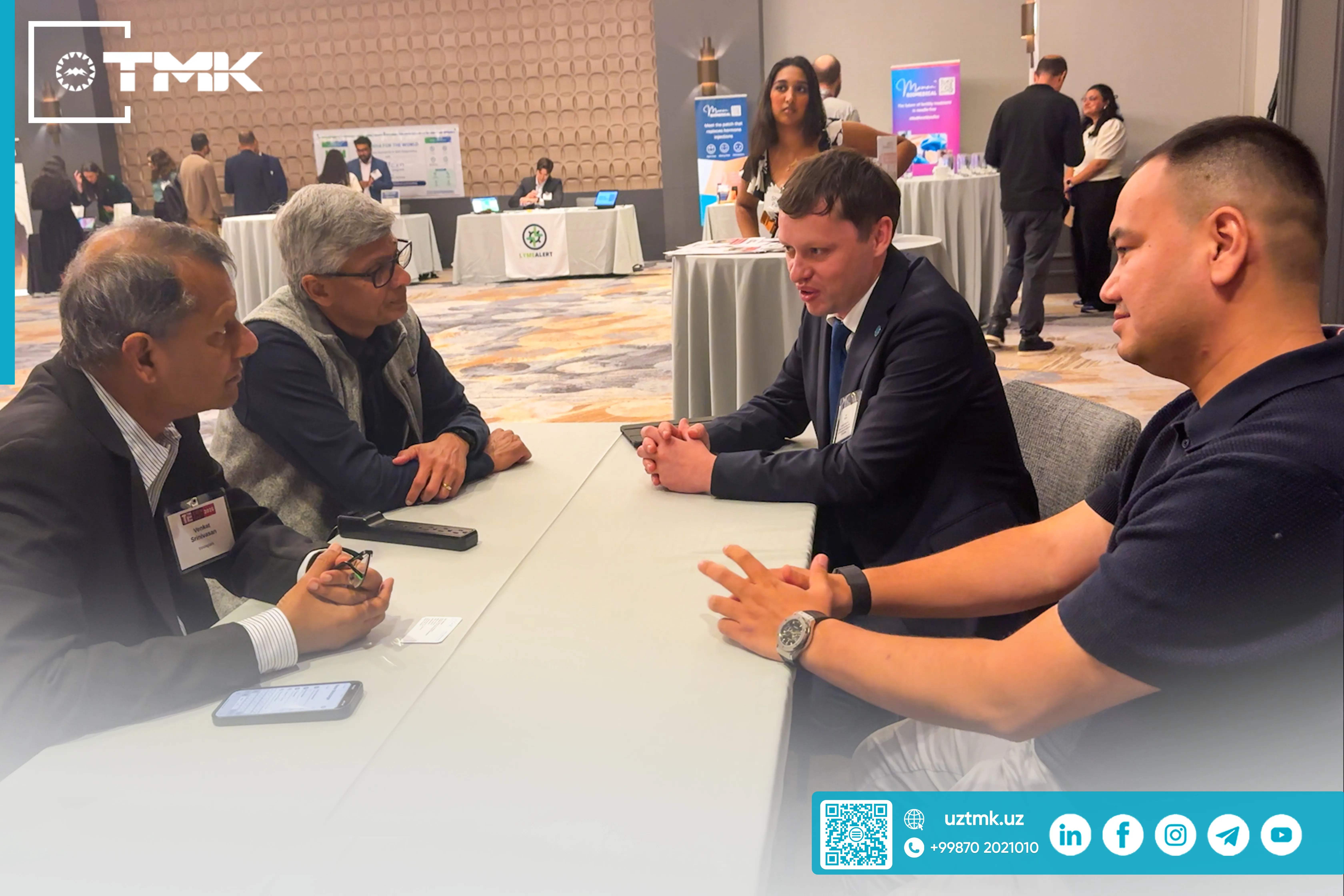  TMK delegation at the International Innovation Platform in Massachusetts