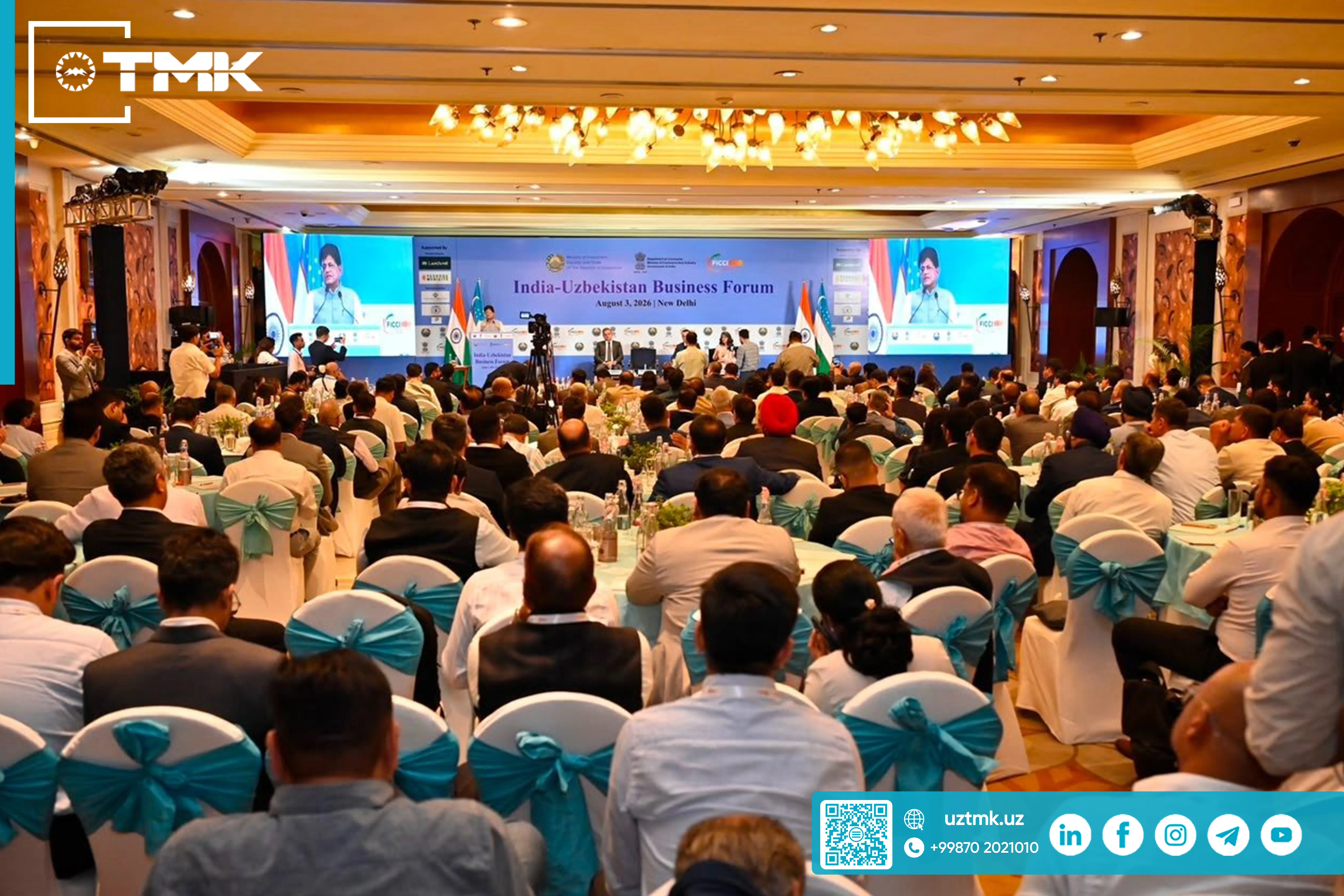 Uzbekistan–India Business Forum: TMK at the Center of Strategic Cooperation
