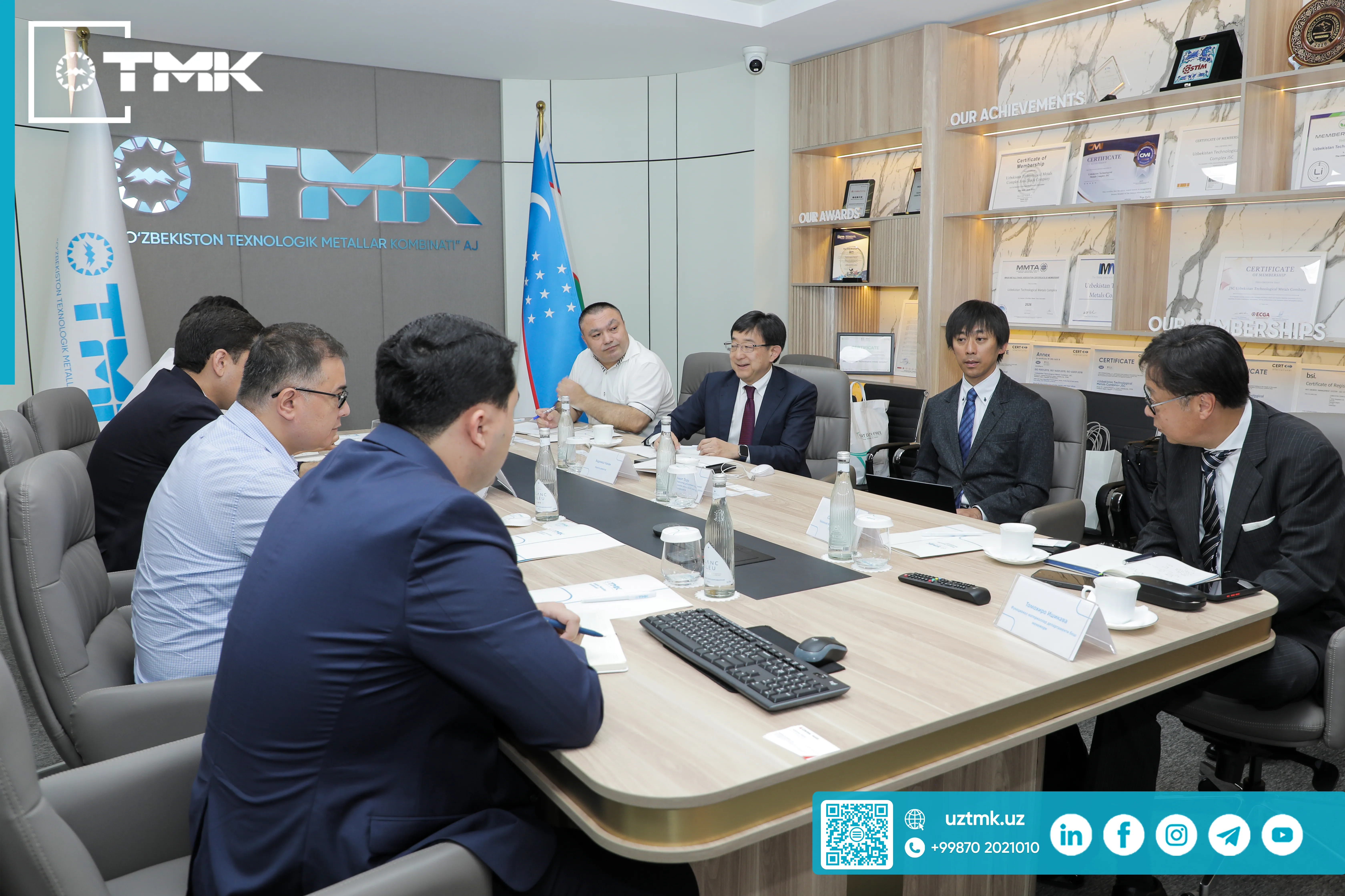 TMK Holds Productive Meeting with Leading Japanese Industrial Companies